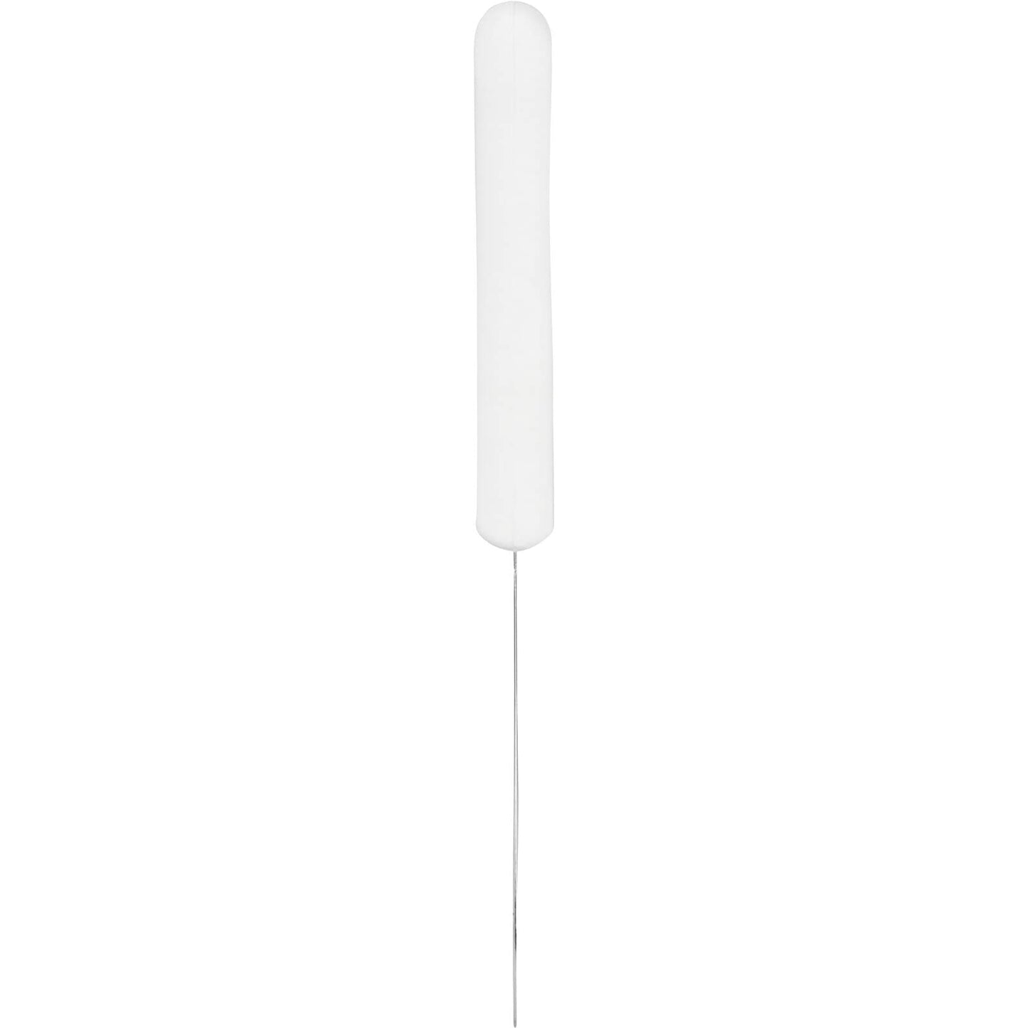 SPARTA Steel Handheld Scraper Kitchen Scraper Tool with Food-Safe Plastic Handle for Griddles, Pans, Pots, and Cutting Boards in Commercial Settings, Stainless Steel, 3 Inches, White