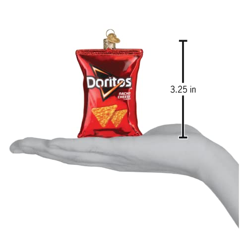 Old World Christmas Doritos Nacho Cheese Chips Glass Blown Ornament