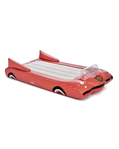 FUNBOY Christmas Kids Red Car Travel Inflatable Air Mattress - Twin Size