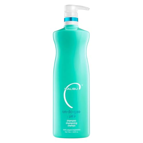 Malibu C Un-Do-Goo Clarifying Shampoo 33.8 oz – Sulfate-Free Hair Build-Up Remover