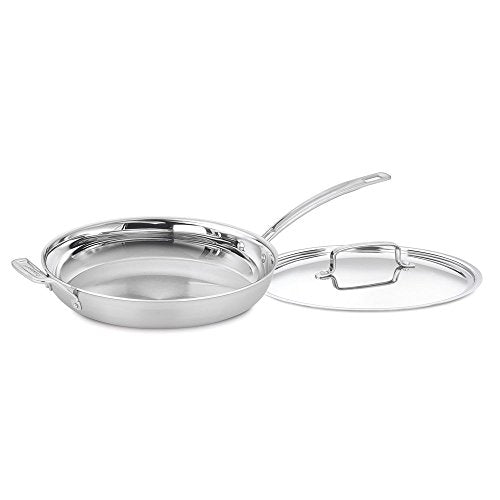 Cuisinart Multiclad Pro Non-Stick Skillet 12-Inch with Cover - Handle Included