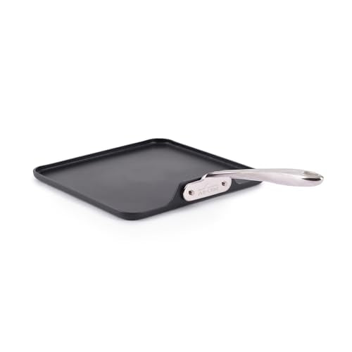 All-Clad HA1 Expert 11-Inch Nonstick Griddle Pan - Hard Anodized, Dishwasher Safe