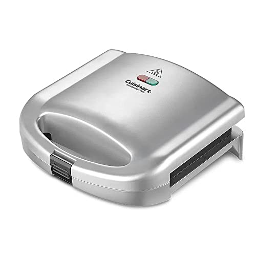 Cuisinart Sandwich Maker - Silver, 2 Sandwiches, Omelets & French Toast, Variation of Sandwich / One Size