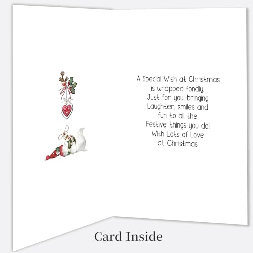 IDU Grandson Christmas Card - Funny Holiday Greeting for Grandson
