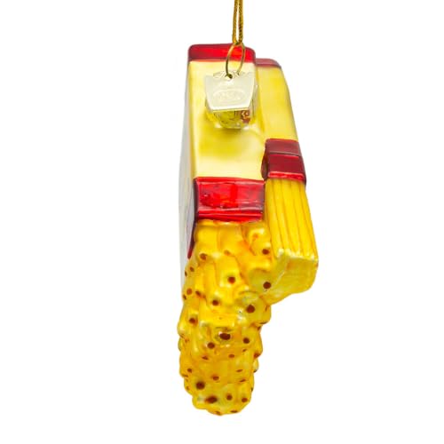 Kurt Adler Noble Gems Glass Pasta Boxes Ornament - Whimsical Holiday Decor