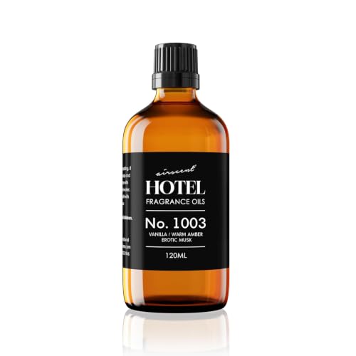AirScent Vanilla Warm Amber Musk Diffuser Oil 120mL - No. 1003, 4 Fl Oz
