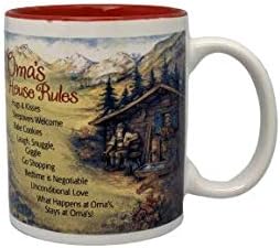 12 oz. Ceramic Coffee Mug - 'Oma is the Greatest' Multicolor Gift for German & Dutch Grandmas