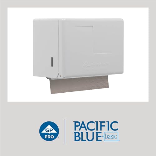 Brown Recycled Paper Towels - Pacific Blue Basic S-Fold 250-Pack, 9.2 x 10.2 Inches