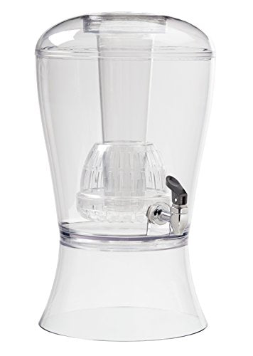 CreativeWare 3 Gallon Beverage Dispenser with Ice Column & Fruit Infuser