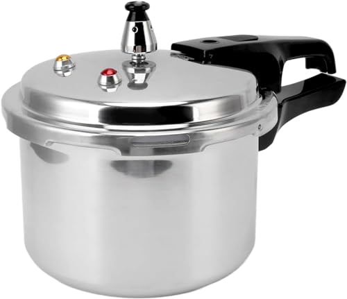 Mini Aluminum Alloy Pressure Cooker 3L - Compact Induction & Gas Stove Compatible