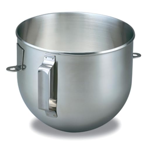 KitchenAid 5 Quart Stainless Steel Bowl with Handle for Bowl-Lift Mixers