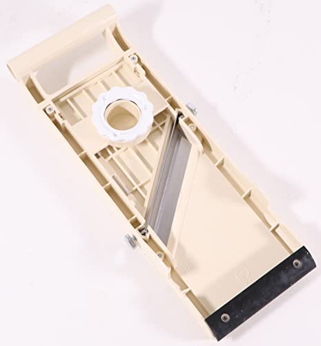 Benriner Super Slicer Beige with 4 Japanese Stainless Steel Blades - Food Mandoline