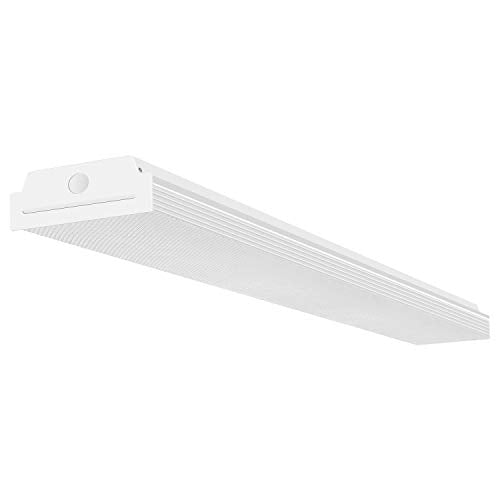4FT LED Wraparound Light 40W Garage Shop Ceiling Fixture - 4400lm, 4000K Neutral White, 1 Pack
