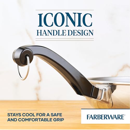 Farberware Classic Series Stainless Steel Skillet Set - 8.25 & 10 Inch Frying Pans