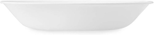 Corelle Vitrelle 6-Piece Bowl Set - Lightweight 20-Oz Round Bowls | Triple Layer Glass, Chip Resistant, Winter Frost White