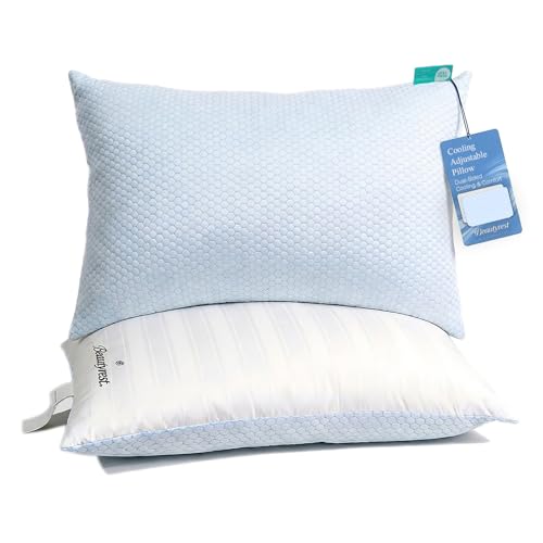 Beautyrest Luxury Cooling Pillows King Size Set of 2 Down Alternative