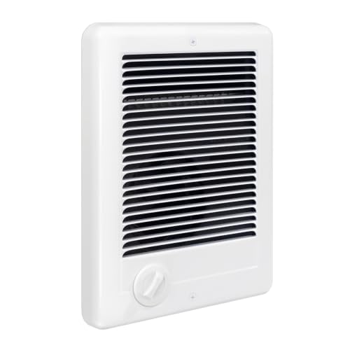 Affectnianly CSC151TW Electric Wall Heater with Thermostat - White