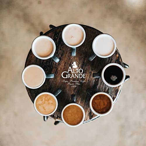 Alto Grande Puerto Rico Arabica Coffee Pods 72 Count Medium-Dark Roast - Compatible with Keurig