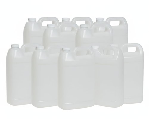 FastRack 1 Gallon Water Jug (10-Pack) | F-Style Reusable Plastic Jug with Lids | BPA-Free HDPE Water Container for Liquid Storage, Brewing, Camping & Emergency Prep
