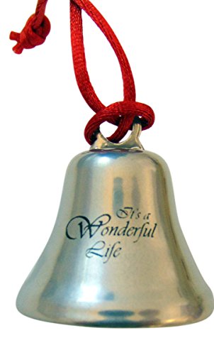 It's a Wonderful Life Bell Christmas Ornament USA Made Movie Memorabilia