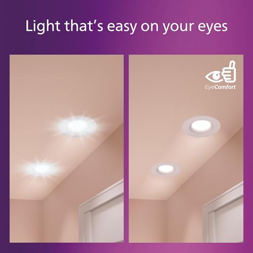 Philips LED Retrofit Downlight 5/6 Inch 12-Pack | Dimmable, Color Adjustable, EyeComfort