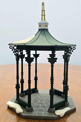 Department 56 Heritage Village Christmas in the City Gazebo - Handpainted Porcelain Accessory