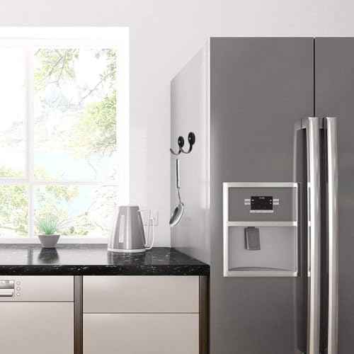 Ornament Hooks,Magnetic Wreath Hanger,2 Pack Heavy Duty Magnets with Hook for Kitchen, Refrigerator, Christmas Decoration Magnetic Hooks for Metal Front Door