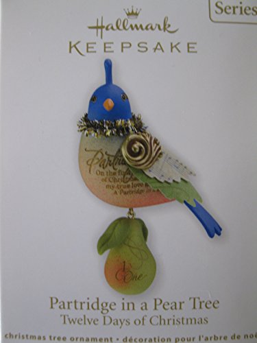 Hallmark 2011 Partridge in a Pear Tree Christmas Ornament - Holiday Decor