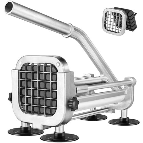 French Fry Cutter, Ruooson Professional Potato Cutter Slicer with 1/2