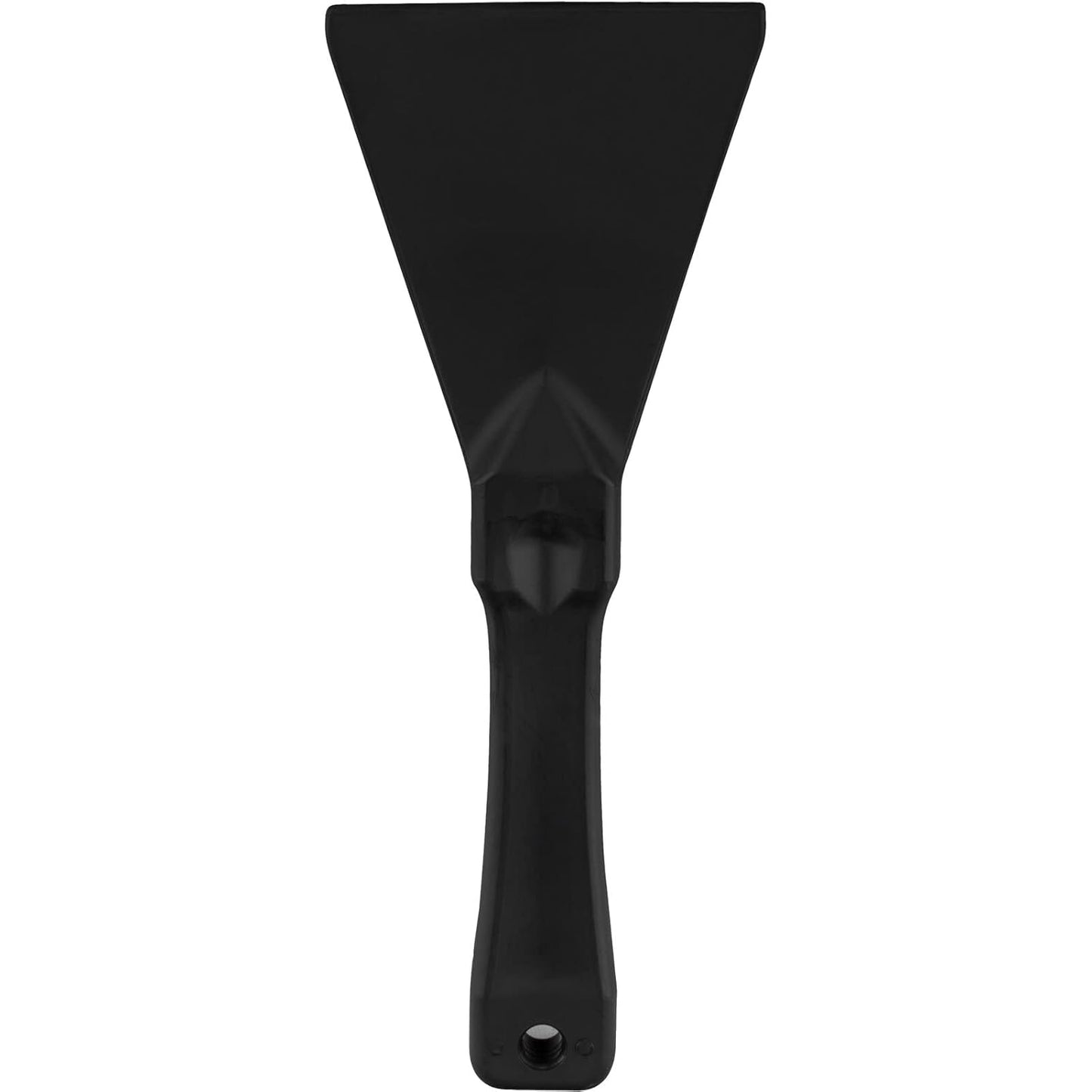 SPARTA Polypropylene Scraper Tool - Food Safe Scraper for Caked-On Residue | 7.82 x 3 Inches, Black