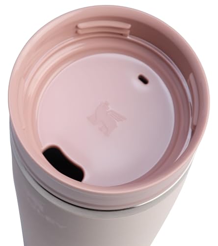 STANLEY Rose Quartz 20 oz Travel Mug with Leakproof Lid - Insulated Coffee Tumbler