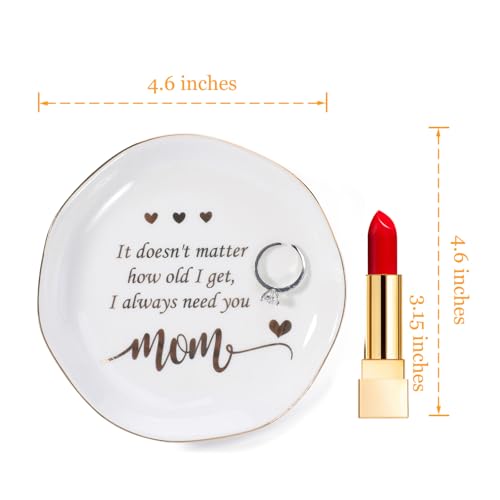 Mom Ring Dish Jewelry Tray Christmas Gift for Mom Aunt Variation