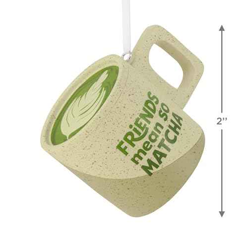 Hallmark Matcha Mug Christmas Ornament