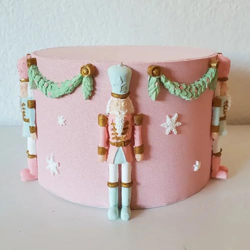 Nutcracker Soldier Silicone Mold, Christmas Holiday Baking and Crafting Tool