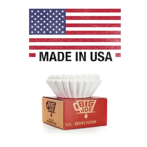 Big Joe 500 Count Large Commercial Coffee Filters - Extra Tall Walls for BUNN & Drip Machines