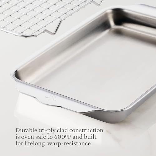 Hestan OvenBond Provisions Mini Eighth Sheet Pan & Rack Set - 6x9 inch