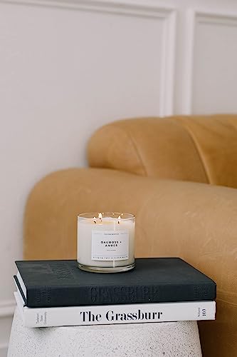 Calyan Wax Co. Apples & Maple Bourbon 3 Wick Scented Candle - 43 Hour