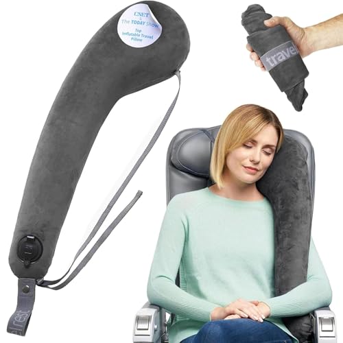 Travelrest All-in-One Travel Neck & Body Pillow - Grey / Premium Cover