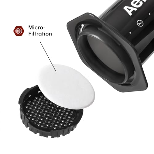 AeroPress XL Coffee Press Gray - 3-in-1 French Press, Pour-Over & Espresso