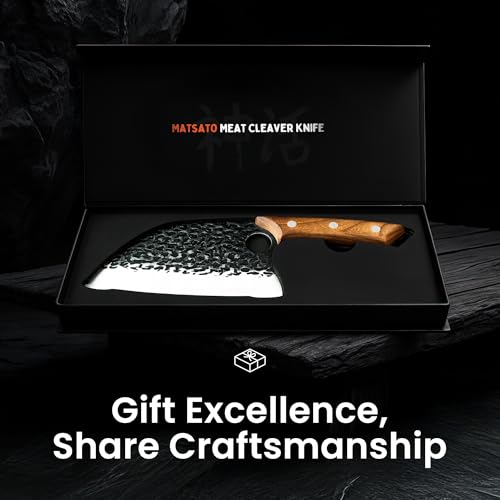 5.8 Inch Cleaver Knife - Japanese Steel Meat & Vegetable Chopping Knife
