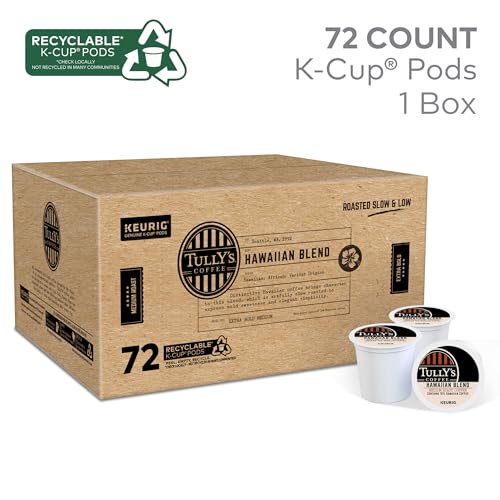 Hawaiian Blend Coffee Pods - Medium Roast, 72 Count - Slow Roasted Keurig Compatible