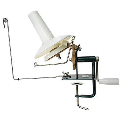 Heavy Duty Yarn Winder with Center-Pull Ball Capacity - 10 oz Steel Construction