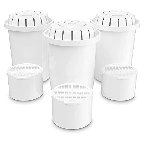 Alkaline Water Filter 3-Pack with Replacement Membranes - 6 Variations