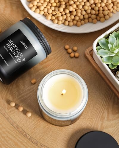 Scented Candles Set for Men - 6 Fragrances, 42 oz, Long-Lasting Aromatherapy