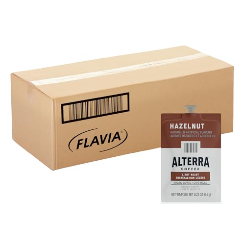Hazelnut Coffee Freshpacks for Flavia Brewers - Light Roast, 5 Pack