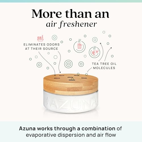 Azuna Amalfi Breeze Odor Eliminator Gel Refill 24oz - Natural, Long-Lasting Home Freshener