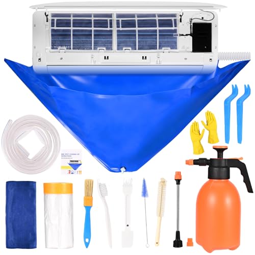 Large Mini Split Cleaning Kit with 14-Piece Professional AC Maintenance Set