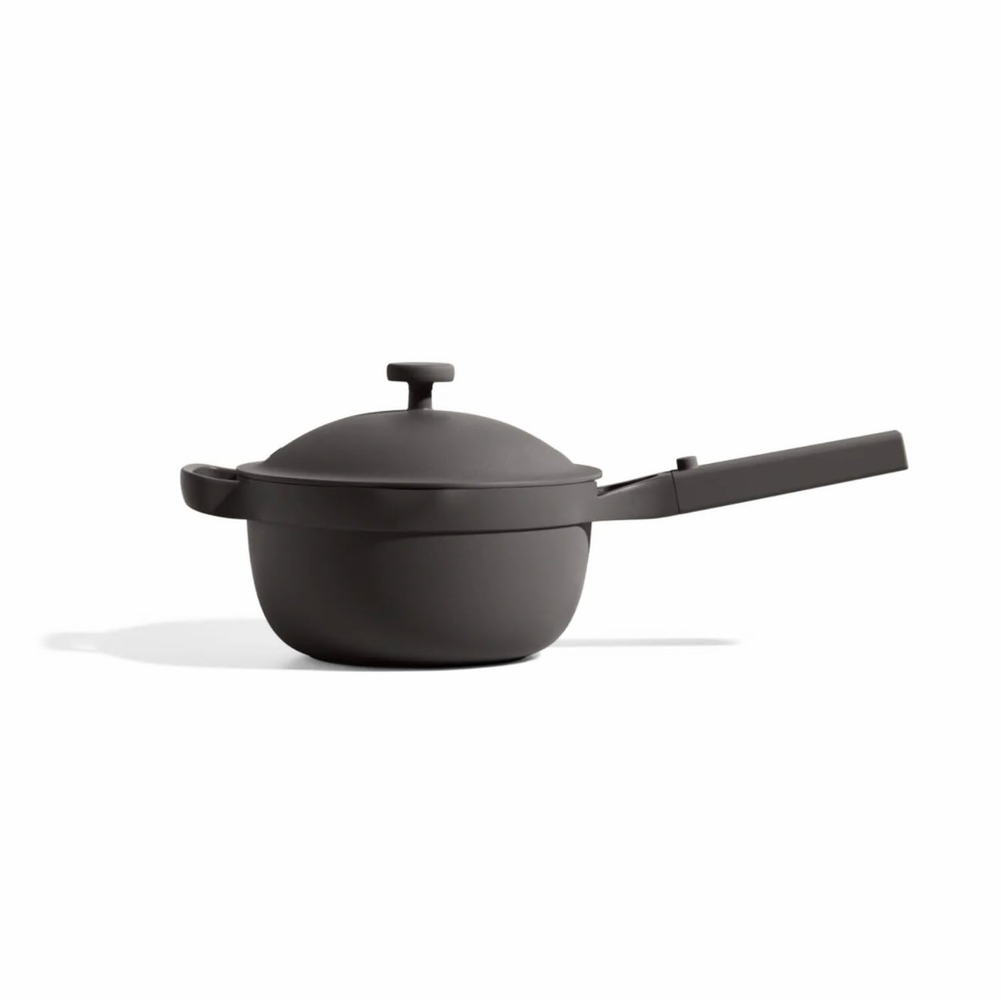 Our Place Mini Perfect Pot | 2.5 Qt Ceramic Pot with Lid & Spatula | Patented 8-in-1, PFAS-Free Nonstick, Non-Toxic Cookware | Induction & Oven-Safe up to 450°F | Blue Salt