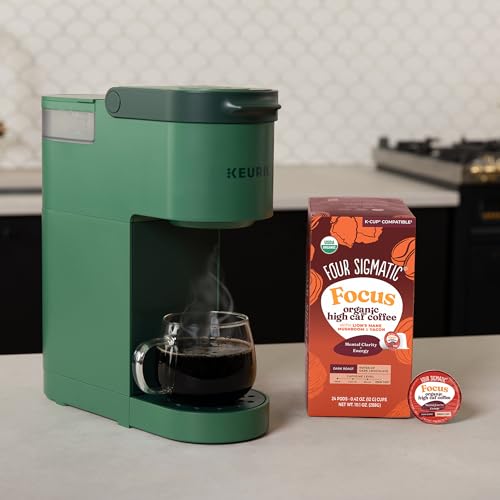 Four Sigmatic High Caffeine Mushroom Coffee K-Cups | Organic Dark