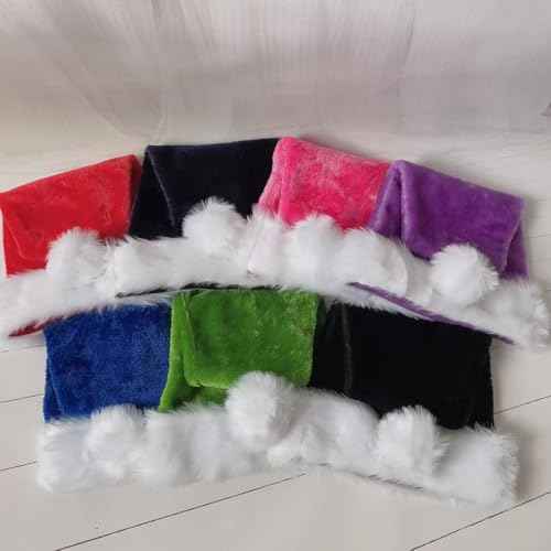 Christmas hat Long Santa Hat, Adults Deluxe Xmas Christmas Hat for Christmas Theme Festive Holiday Party Supplies